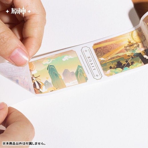 Mihoyo Genshin Impact a Glimpse of the World Washi Tape (Mondstat)