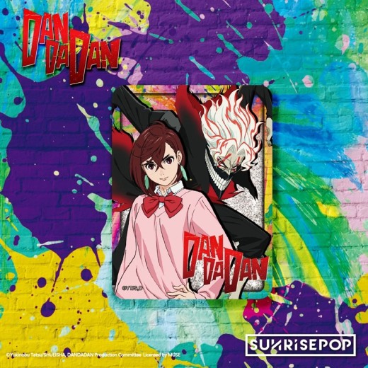 SUNRISEPOP DAN DA DAN Acrylic Block - Transformed Okarun & Momo
