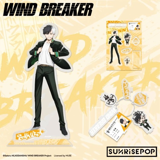 SUNRISEPOP Wind Breaker Acrylic Standee 02 - Sakura