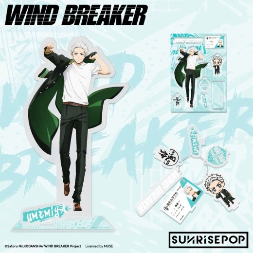 SUNRISEPOP Wind Breaker Acrylic Standee 02 - Umemiya