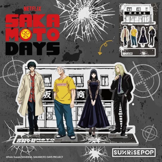 SUNRISEPOP Sakamoto Days Acrylic Standee 01 - 02