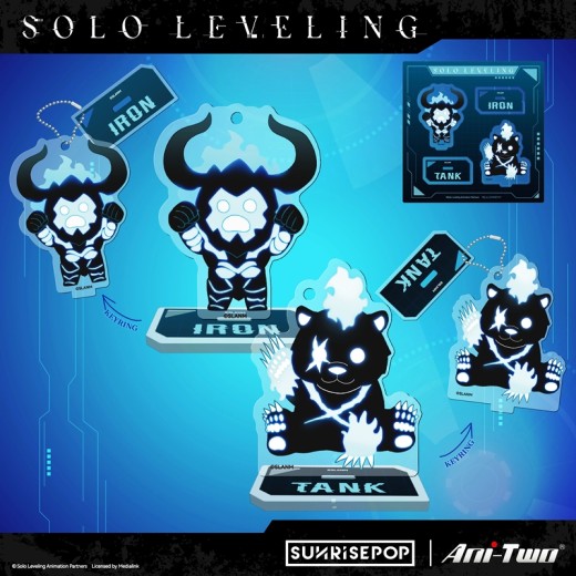 SUNRISEPOP Solo Leveling Acrylic Standee 01 - Tank & iRon