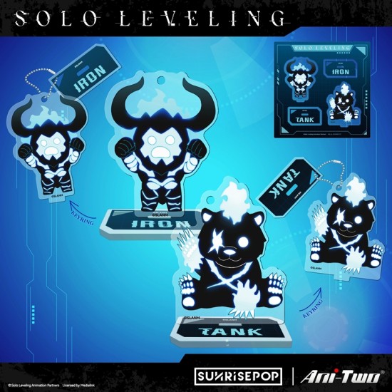 SUNRISEPOP Solo Leveling Acrylic Standee 01 - Tank & iRon