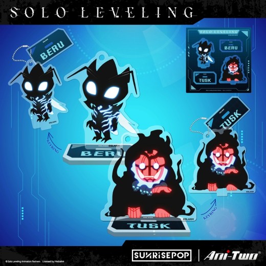 SUNRISEPOP Solo Leveling Acrylic Standee 01 - Beru & Tusk