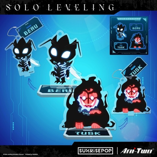 SUNRISEPOP Solo Leveling Acrylic Standee 01 - Beru & Tusk