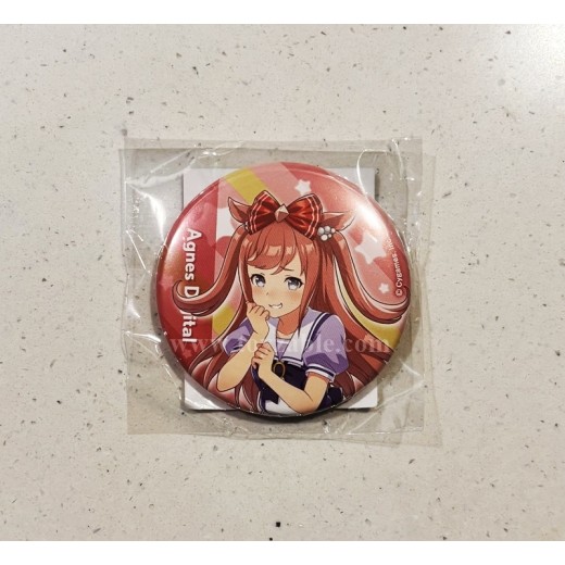 Cygames Uma Musume Pretty Derby Can Badge - Agnes Digital