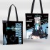 Canvas Sling Shoulder Shopping Bag - Blue Archive E