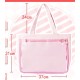 Ita Clear Window Idol Supporter Tote Bag - Black Type