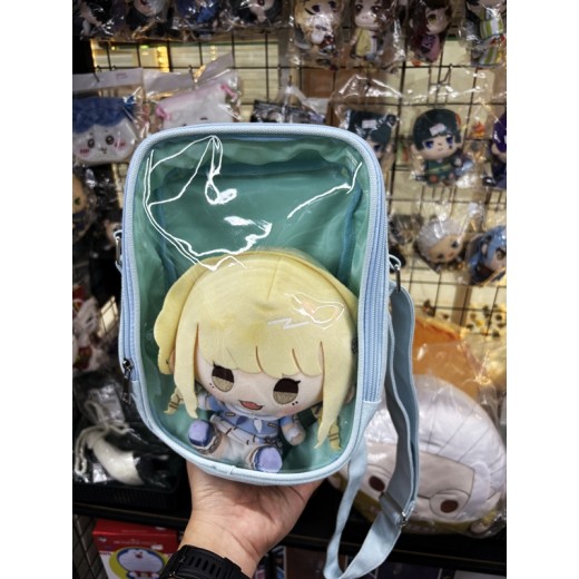 Ita Clear Window Idol Supporter Bag - Black/Blue/Deep Blue