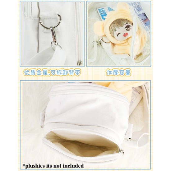 Ita Clear Window Idol Supporter Bag - Black/Blue/Deep Blue