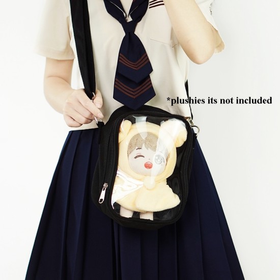 Ita Clear Window Idol Supporter Bag - Black/Blue/Deep Blue
