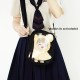 Ita Clear Window Idol Supporter Bag - Black/Blue/Deep Blue