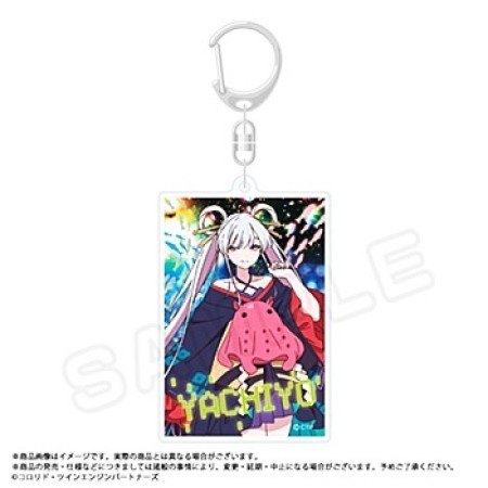 ANICRAFT Cosmic Princess Kaguya! Square Acrylic Key Chain C - Yachiyo