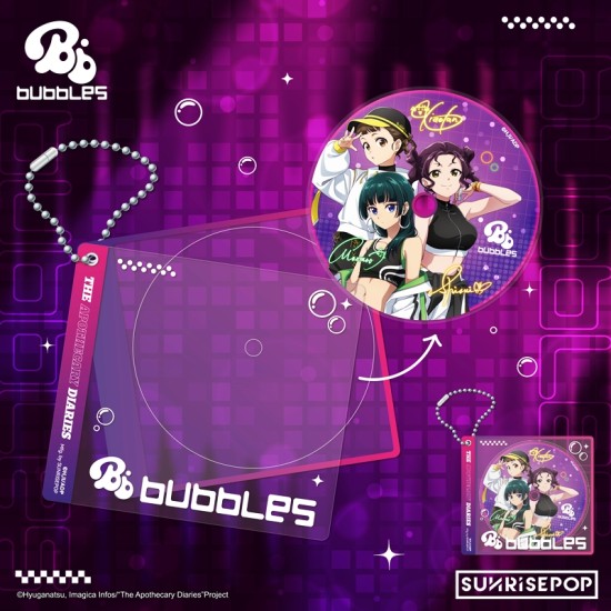 SUNRISEPOP The Apothecary Diaries Acrylic Keyring 2026 April Fool's Day - CD ver. Bubbles