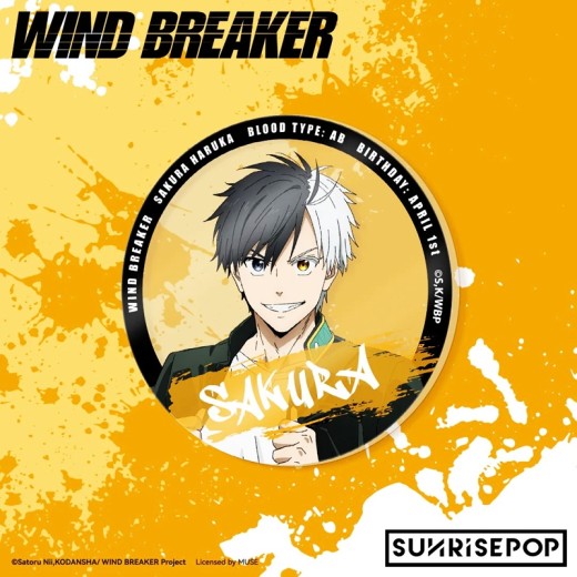SUNRISEPOP Wind Breaker Acrylic Coaster - Sakura