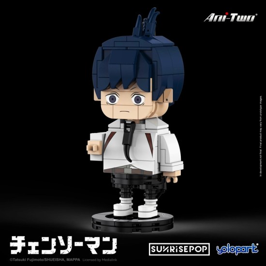 SUNRISEPOP Big Head Bricks Chainsaw Man - Aki