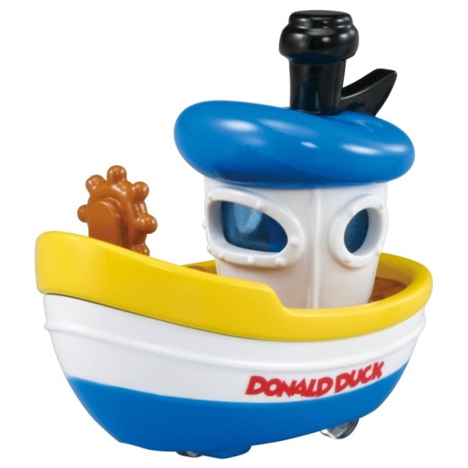 Takara Tomy Dream Tomica RD-04 Disney Ride On Donald Duck & Boat