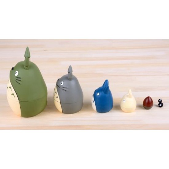 Ensky Studio Ghibli My Neighbour Totoro matryoshka - Totoro Nesting Doll