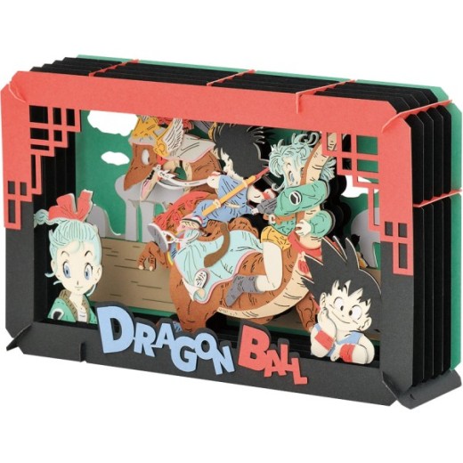 Ensky Paper Theater Dragon Ball PT-L09X Goku and Bulma's Adventure