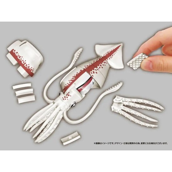 Megahouse Kaitai Puzzle - Squid Puzzle