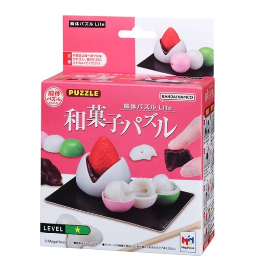 Megahouse Kaitai Puzzle Lite - Wagashi puzzle