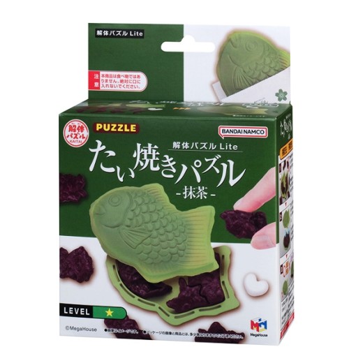 Megahouse Kaitai Puzzle Lite - Taiyaki puzzle -Matcha