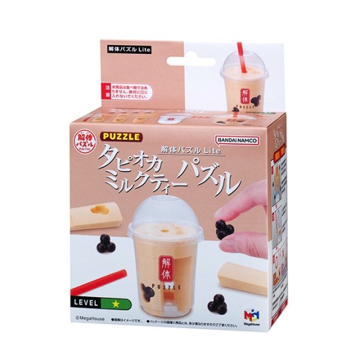 Megahouse Kaitai Puzzle Lite - Tapioca Milktea Puzzle