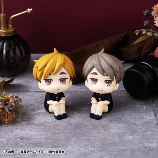 Megahouse LOOK UP SERIES Haikyu!! - Atsumu Miya Uniform ver./ Osamu Miya Uniform Ver. with gift