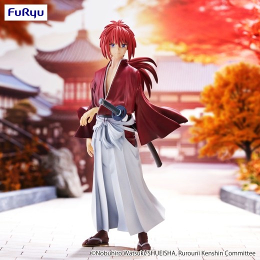 Furyu Corporation Trio-Try-iT Figure Rurouni Kenshin: Meiji Swordsman Romantic Story - -Kenshin Himura-