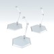 GSC Nendoroid More: The Simple Stand x3 (for Figures & Models) Hex Type