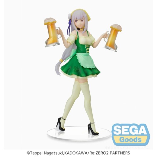 Sega SPM Figure Re:Zero - Starting Life in Another World - Emilia Oktoberfest Ver.