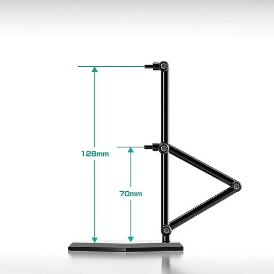 GSC The Simple Stand x3 Black (for Figures & Models) Hex Type