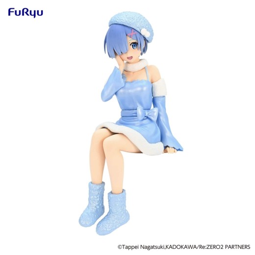 Furyu Corporation Noodle Stopper Figure Re:Zero -Starting Life in Another World - Rem Snow Princess Pearl Color Ver.