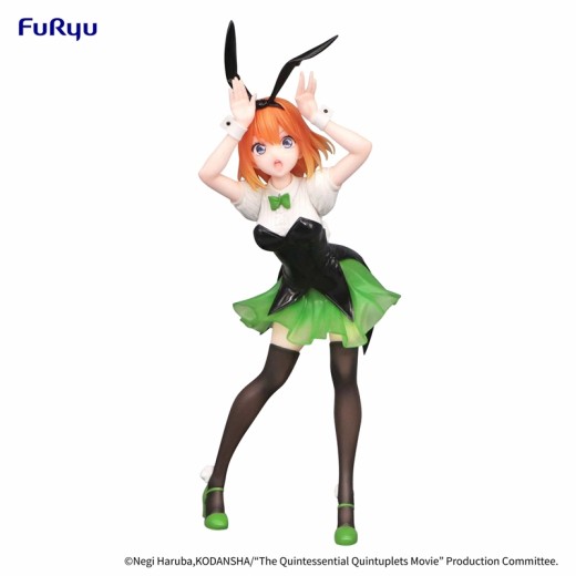 Furyu Corporation Trio-Try-iT Figure The Quintessential Quintuplets Movie - Yotsuba Nakano Bunnies ver.