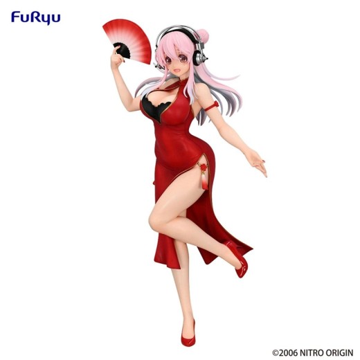 Furyu Corporation Trio-Try-iT Figure Super Sonico -China Dress ver.-