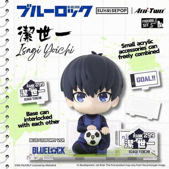 SUNRISEPOP FigureSIT Blue Lock - ISAGI ver. A - blue jersey