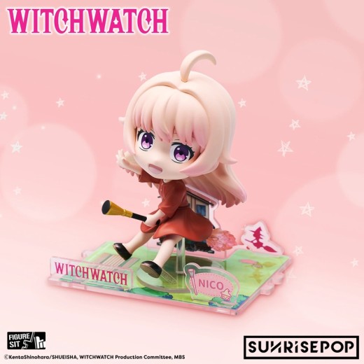 SUNRISEPOP Witch Watch Figure Sit - Nico