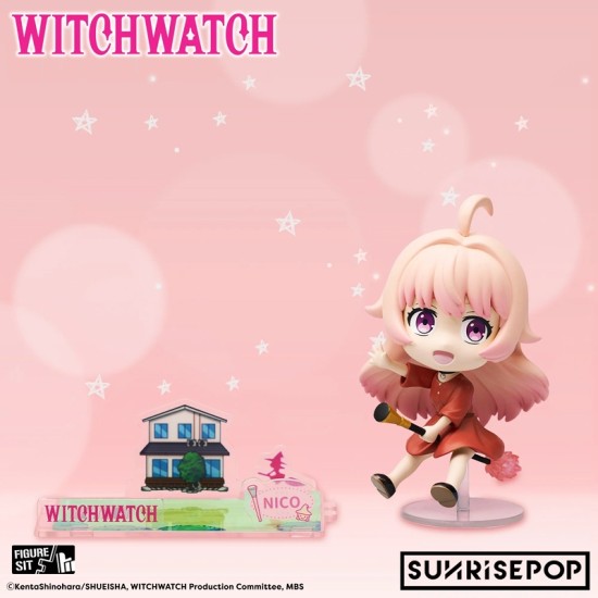 SUNRISEPOP Witch Watch Figure Sit - Nico