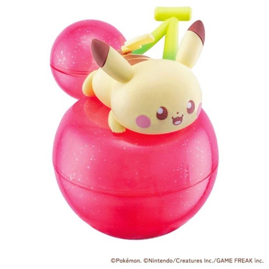 Takara Tomy PokePeace Friend Doll -Fruit Time Pikachu