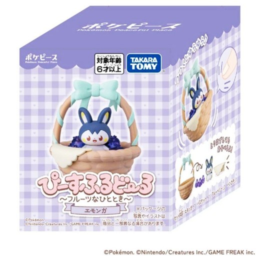 Takara Tomy PokePeace Friend Doll -Fruit Time Emolga