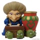 Ensky Studio Ghibli IPS-01 Spirited Away Pen Stand Yubaba and Kashira