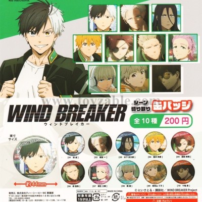 Nic WIND BREAKER Scene Cutout Can Badge