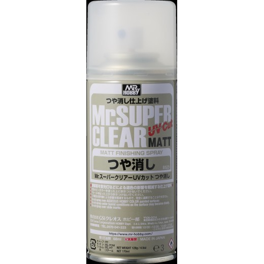 Mr.Hobby B523 Mr Super Clear UV Cut Matt