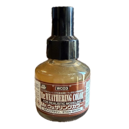 Mr.Hobby Weathering Stain Brown WC03