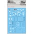DL MG 1/100 Dynames Gundam Water Decal