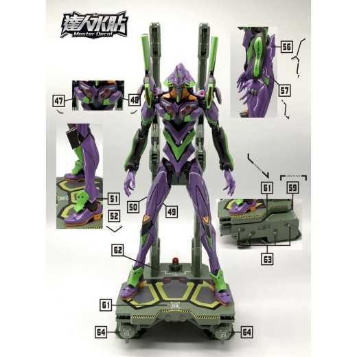 DL RG Evangelion Unit-01 Water Decal