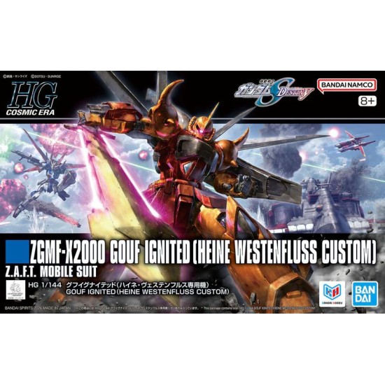 HGCE 1/144 [269] Gouf Ignited (Heine Westenfluss Custom)