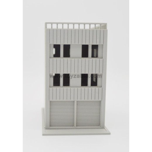 1/150 Building (White) (L4.6*W7.3*H7.7)