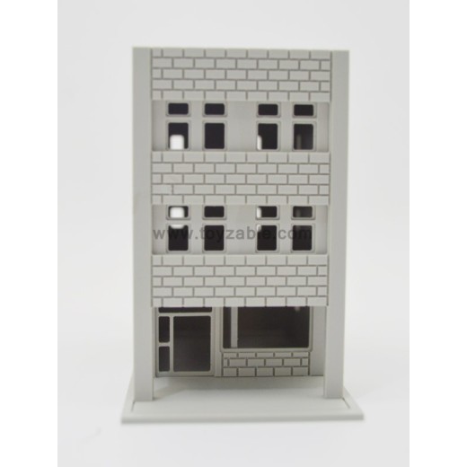 1/150 Building (White)(L4.6*W7.3*H7.7)