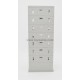 1/100 Battle Damage Bulding(White)(L10.5*W8.2*H24.5)